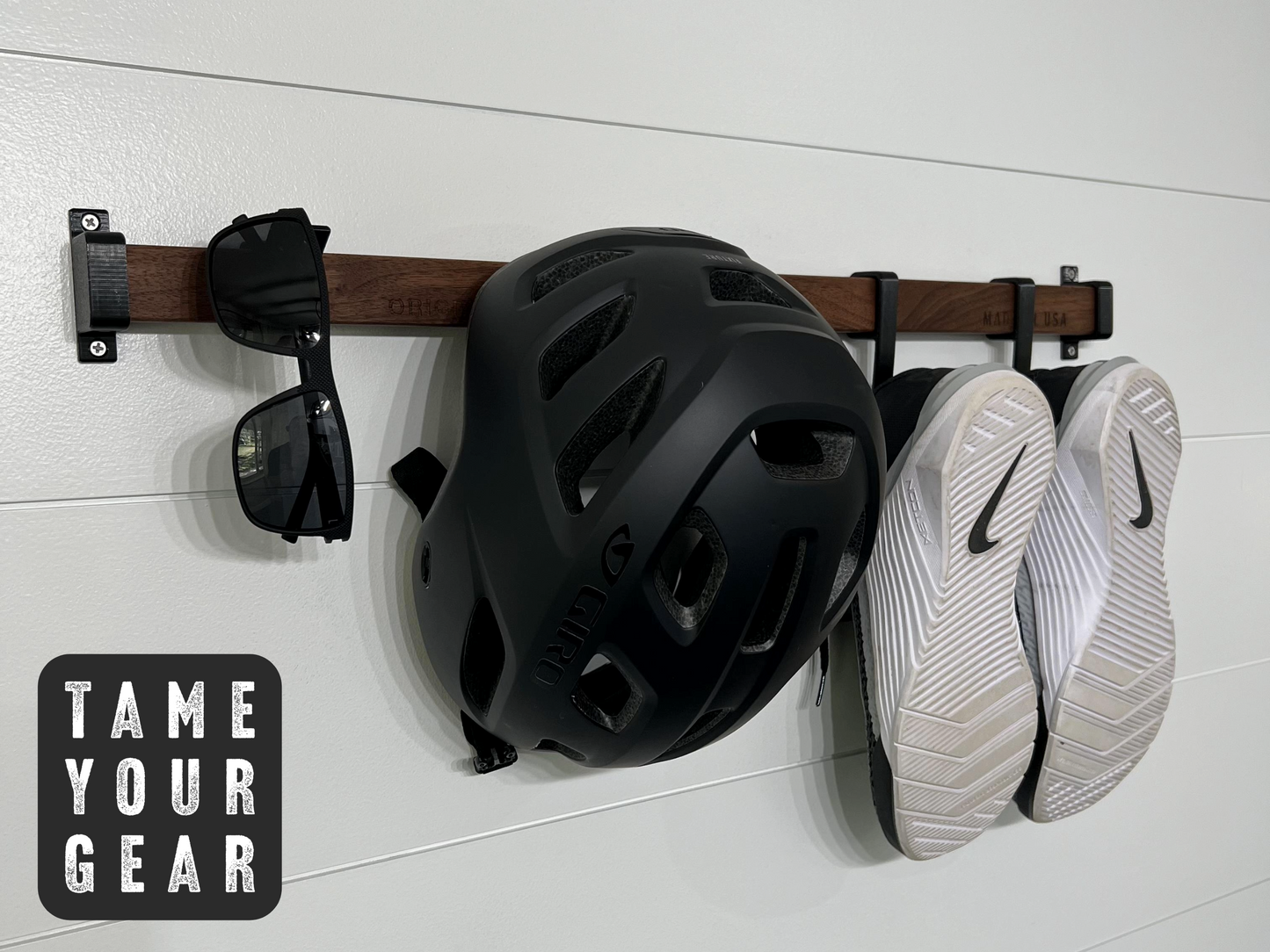 Cycling Gear Wall Organizer