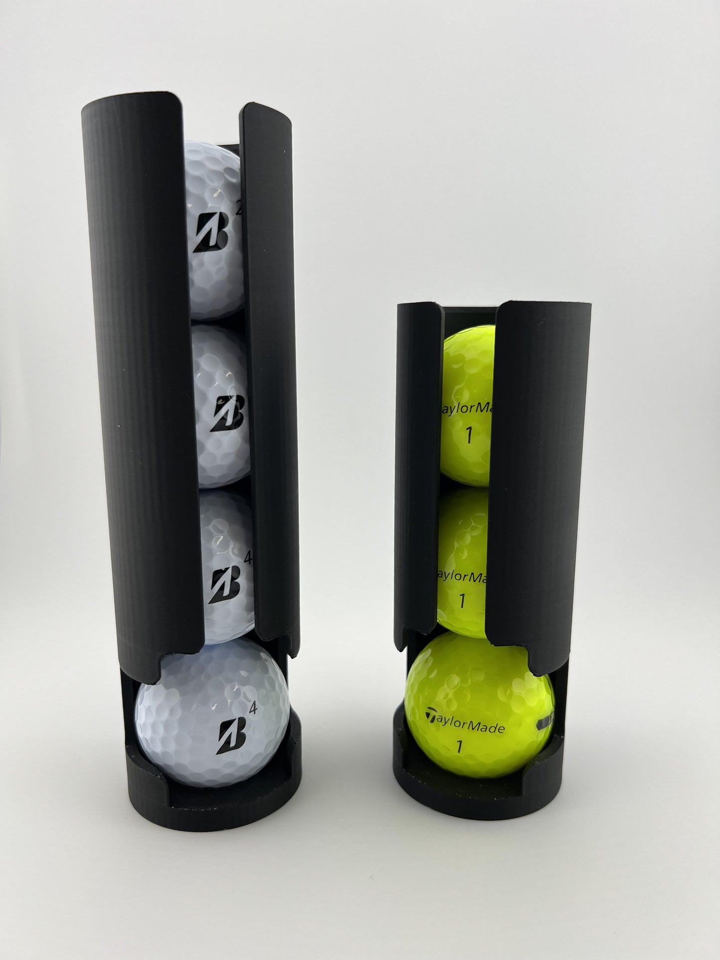 Golf Ball Dispenser - Golf Sim Golf Ball Holder - Wall Mount Golf Ball Holder / Dispenser