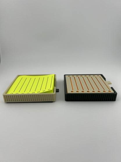 Sticky Note Holder with stencil