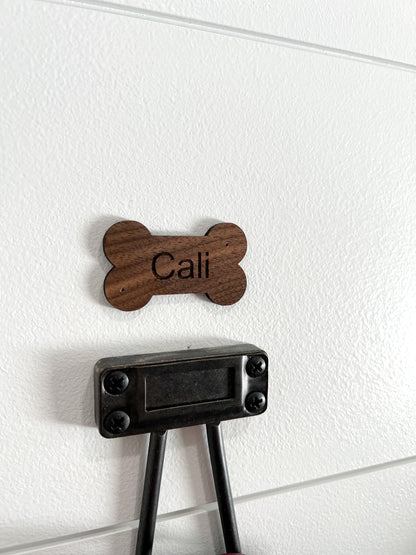 Coat Hook Name Tags