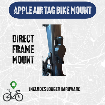 Apple Air Tag Bike Mount - Cycling Mount for Apple Air Tag