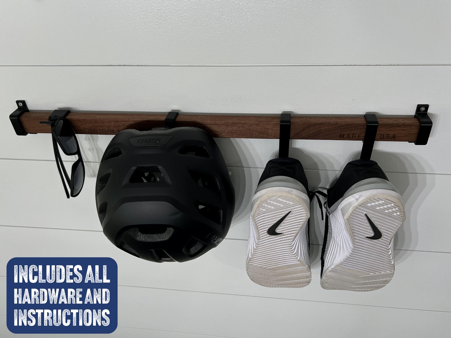 Cycling Gear Wall Organizer